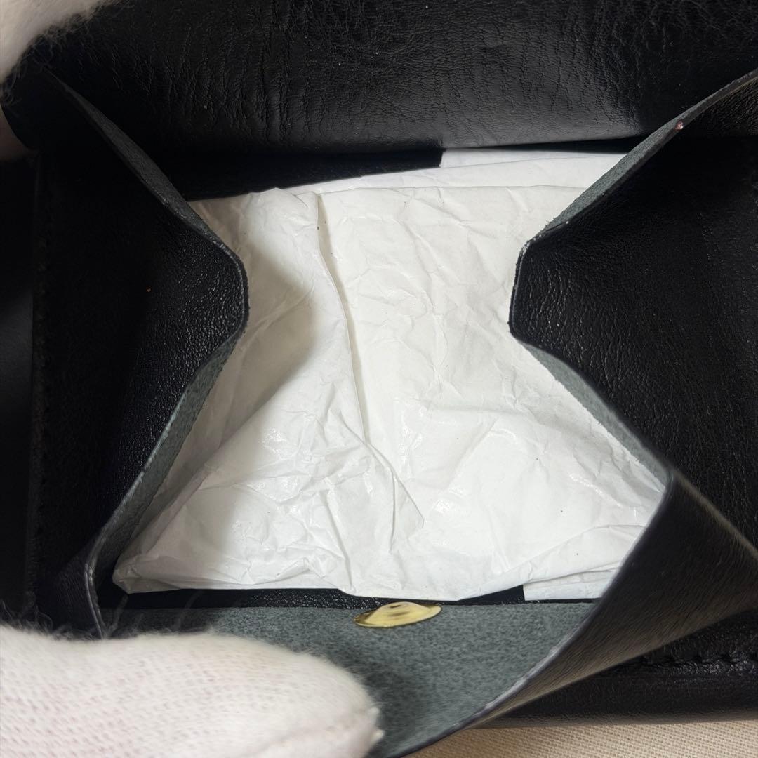 【新品未使用】イルビゾンテ コンパクト 折り財布 ブラック