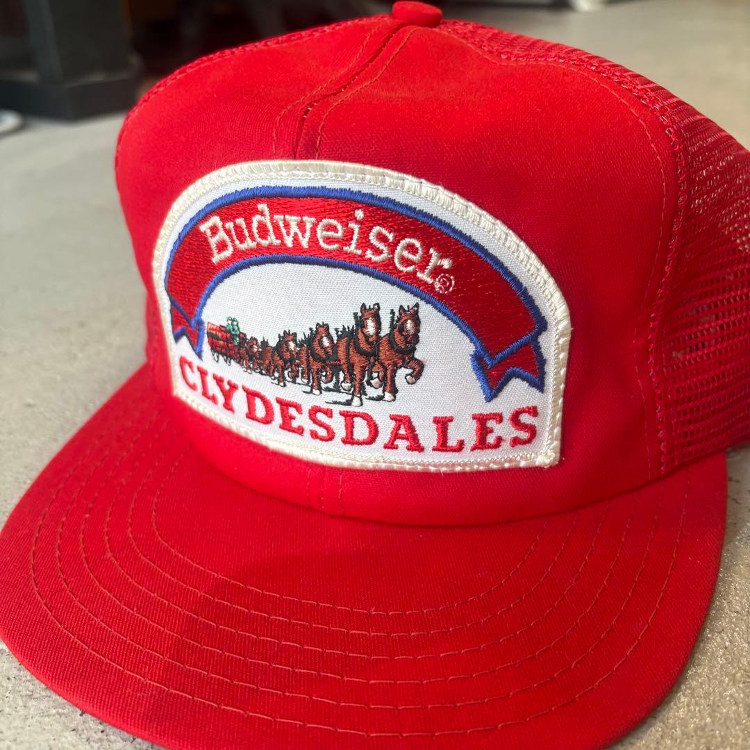 帽子 Budweiser Clydesdales 1980's deadstock