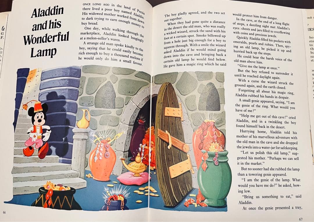 洋書　ディズニー絵本GIANT book of FAIRY TALES