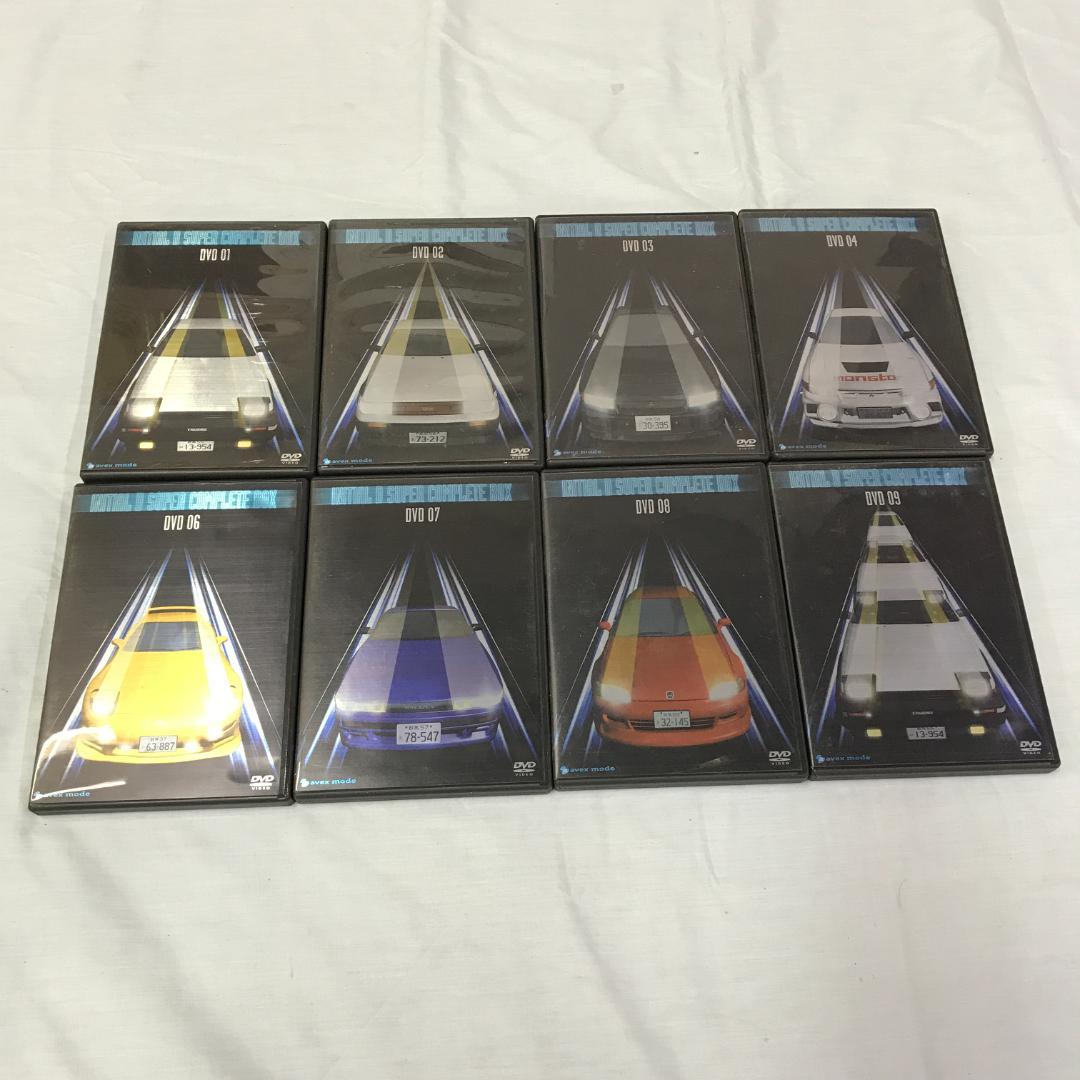 DVD 8本セット 頭文字D COMPLETE BOX DVD1-4・6-9