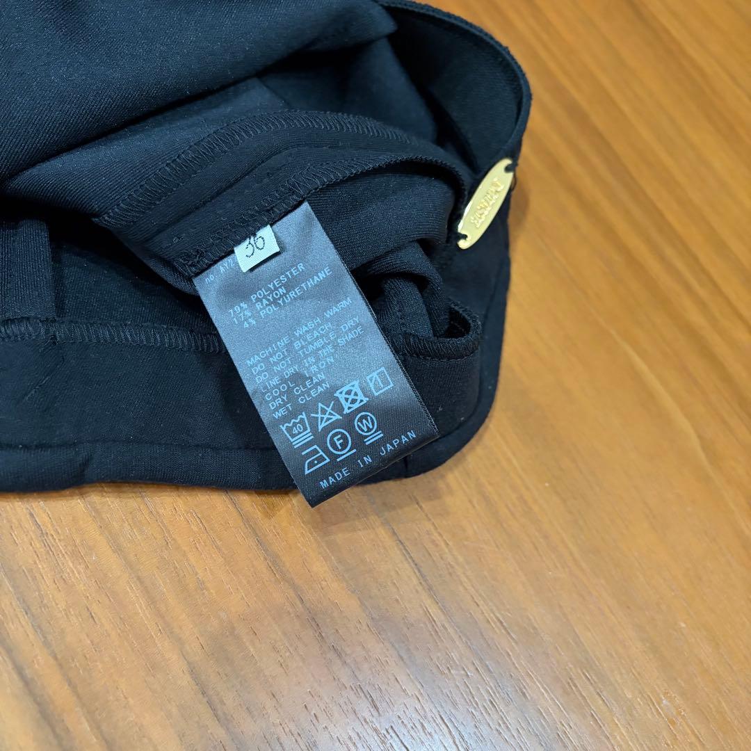 24ss ドゥーズィエムクラス ストレッチdumble fit タイトスカート黒