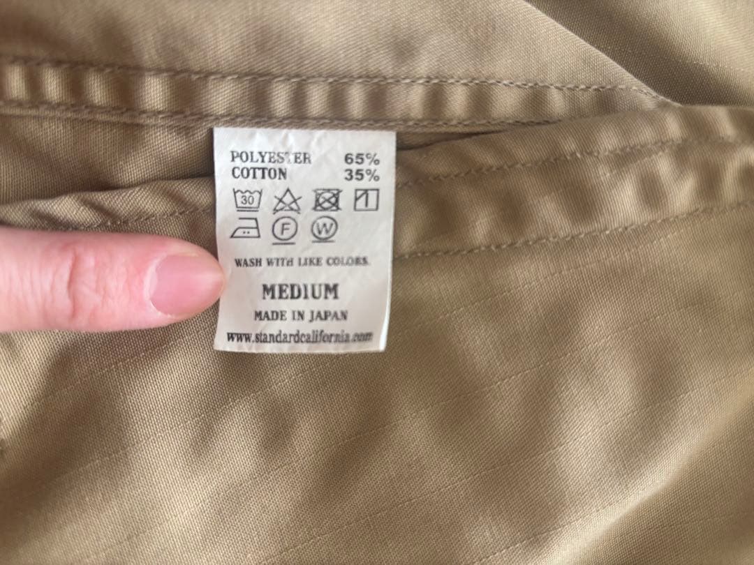 ジャケット・アウター STANDARD CALIFORNIA Cap Shoulder Jacket