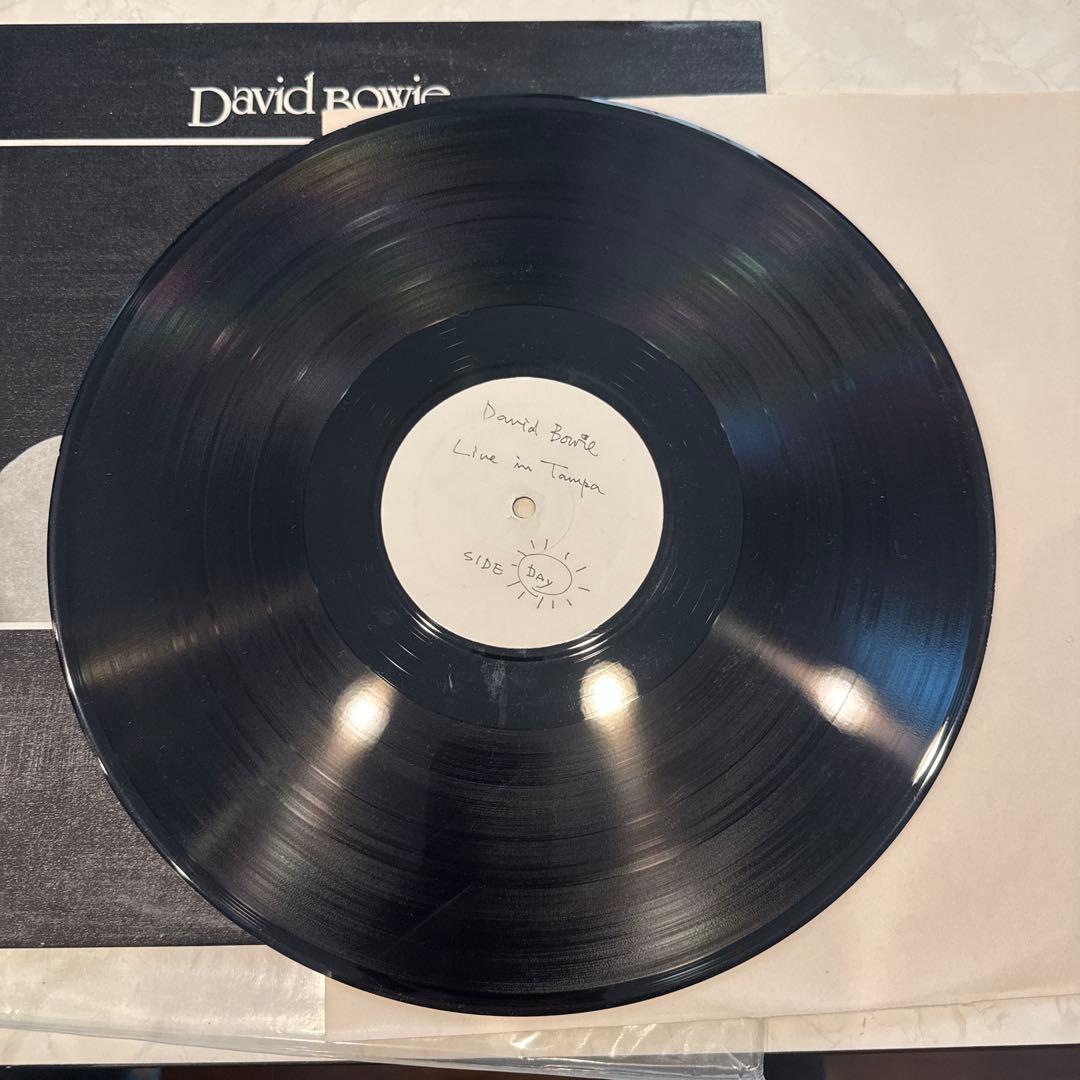 激レア！David Bowie Live in Tampa レコード