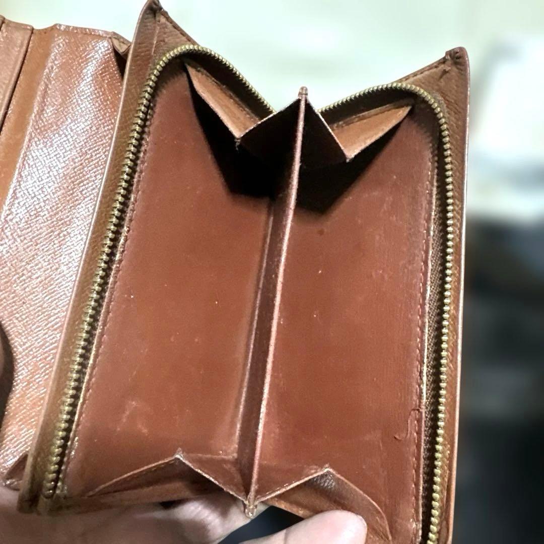 ⑤☆良品☆ モノグラム♪Ｌ字型ファスナー財布