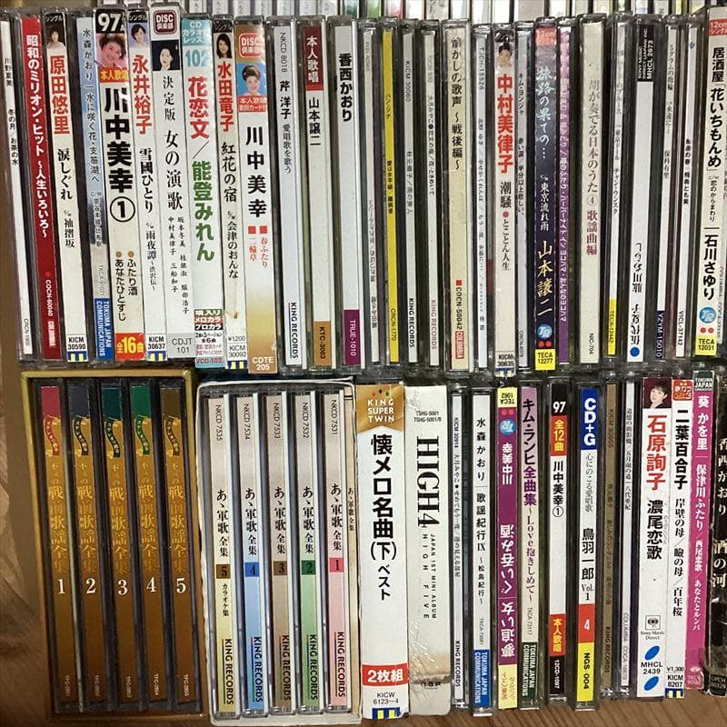 演歌　歌謡曲　民謡　CD　大量【100枚程度】 RG0114-16　懐かしの名曲