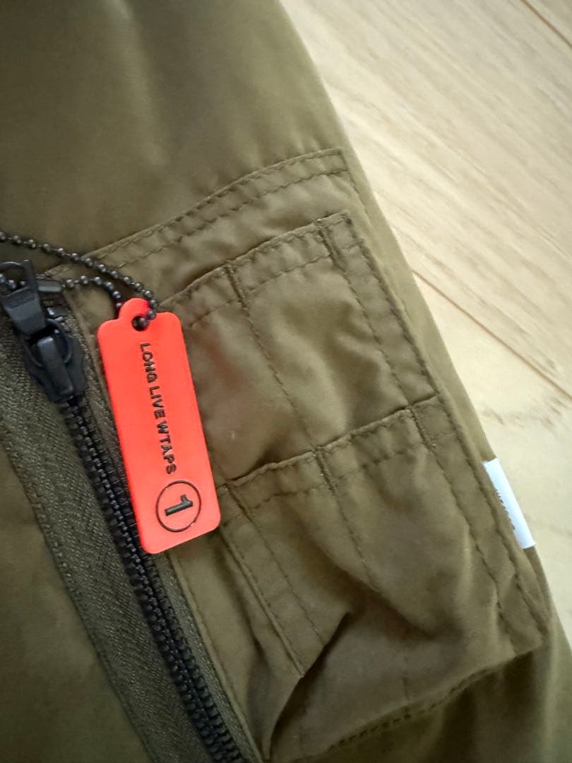 【美品】WTAPS MA-1ジャケット オリーブ