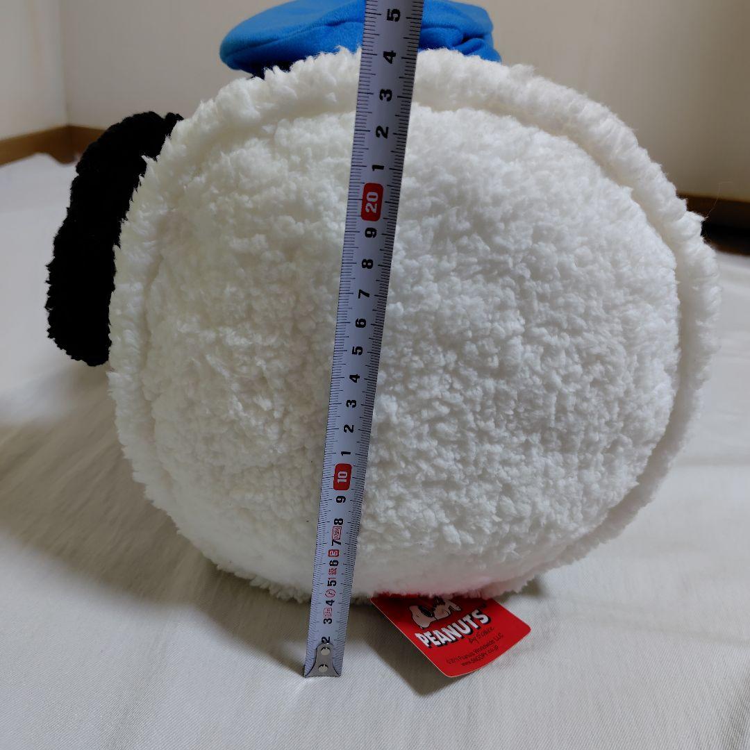 スヌーピー オラフ クッション メガジャンボふわふわドラムクッション