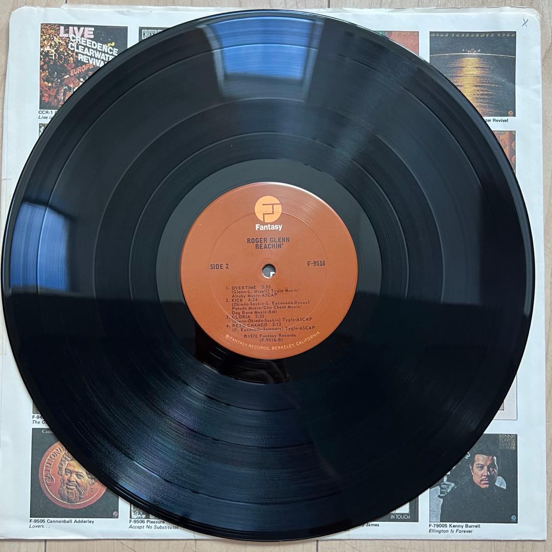 Roger Glenn Reachin' レコード
