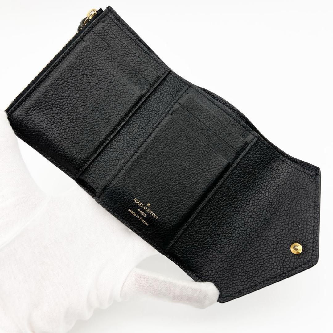 【美品 IC搭載】ヴィトン モノグラム アンプラント ヴィクトリーヌ 財布 黒