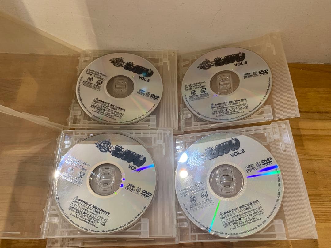 G1210-24★ハピラキビックリマン　DVD 全11巻セット TVシリーズ