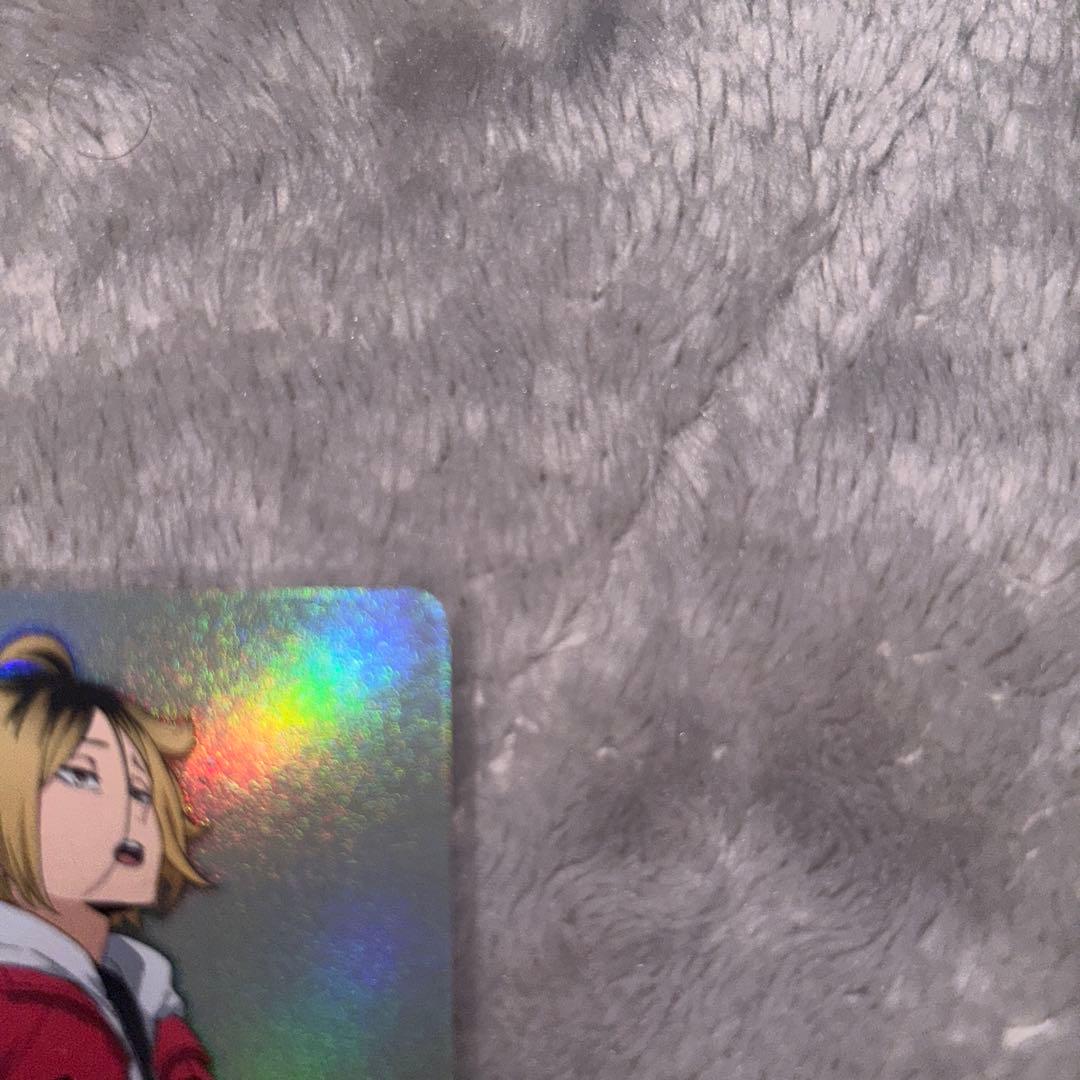 ハイキュー!! バボカ!! BREAK 孤爪 研磨 秘 サイン 箔押し