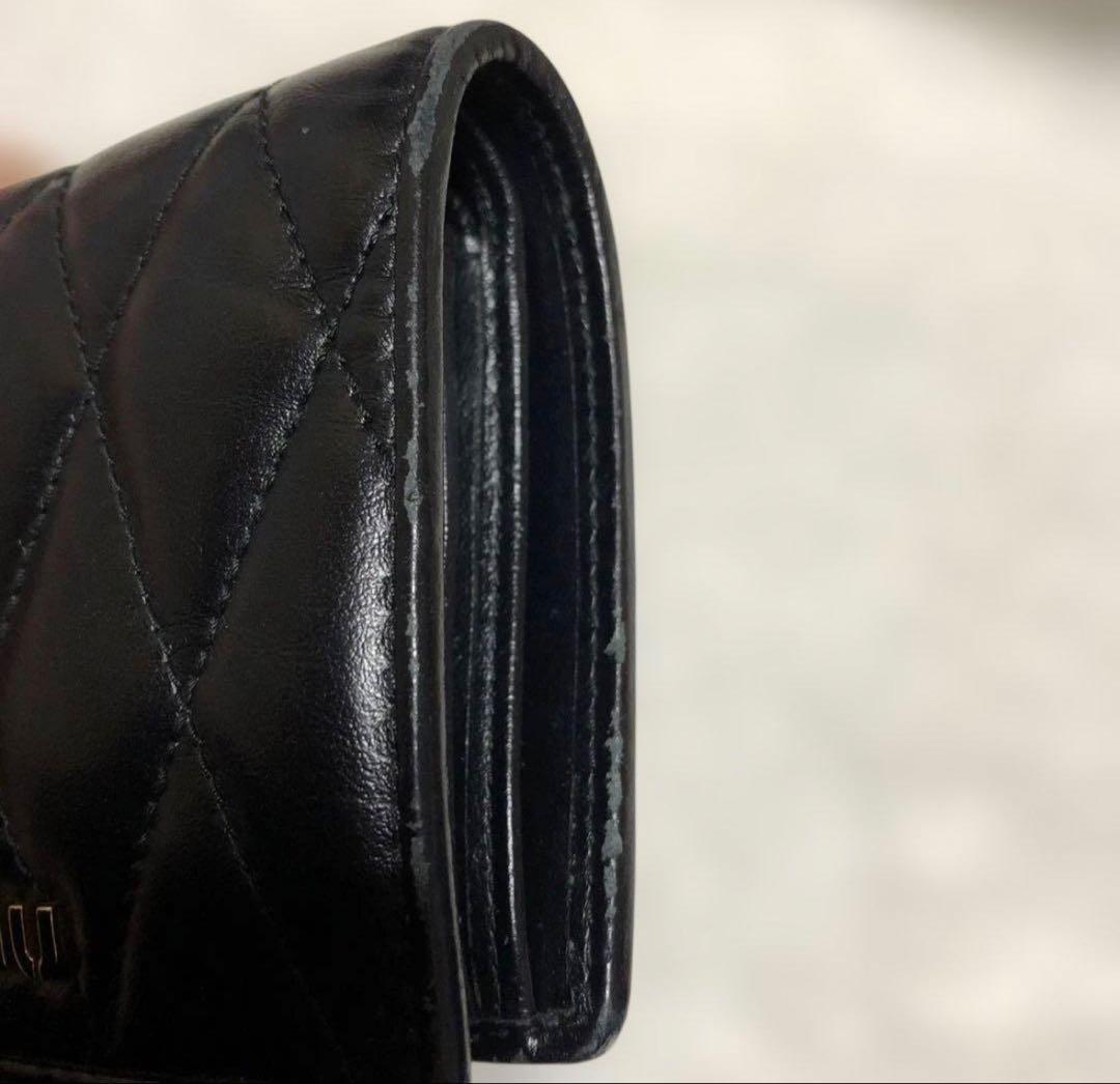 な*ゆ様 ゆ*う様 miu miu 二つ折り財布 ブラック RFID 箱・付属品