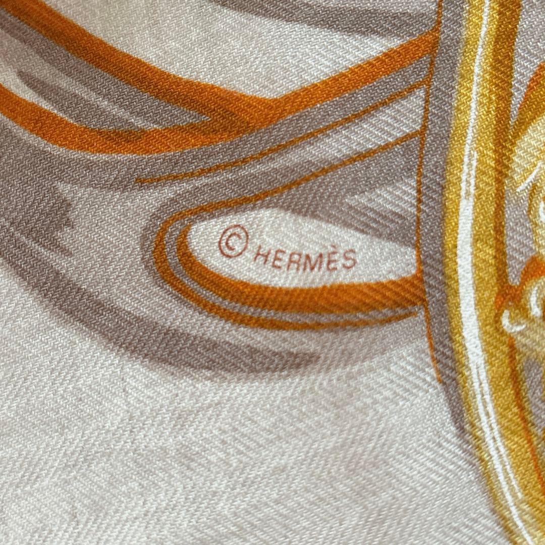 美品 エルメス HERMES カレジェアン140 ブリッド ドゥ ガラ 箱付