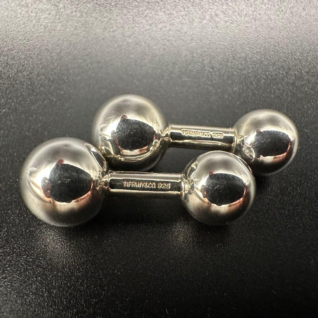 極美品✨　ティファニー　カフス　カフリンクス　ボール　シルバー　111