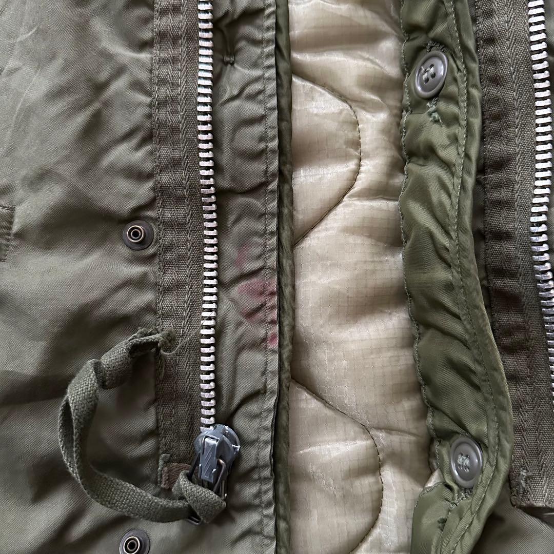 【最初期】XS M-65 フィッシュテール　フルセット　アルミジップ　実物