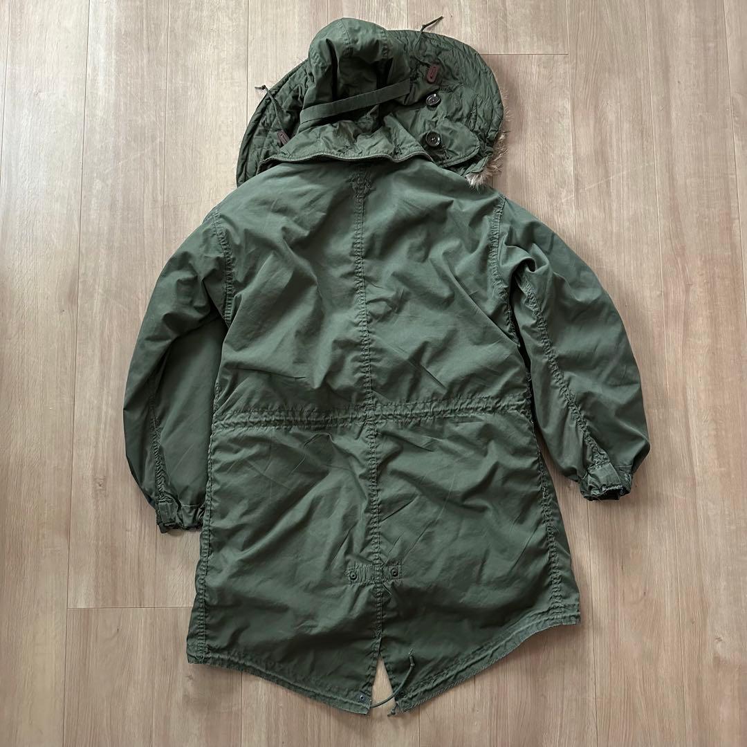 【最初期】XS M-65 フィッシュテール　フルセット　アルミジップ　実物