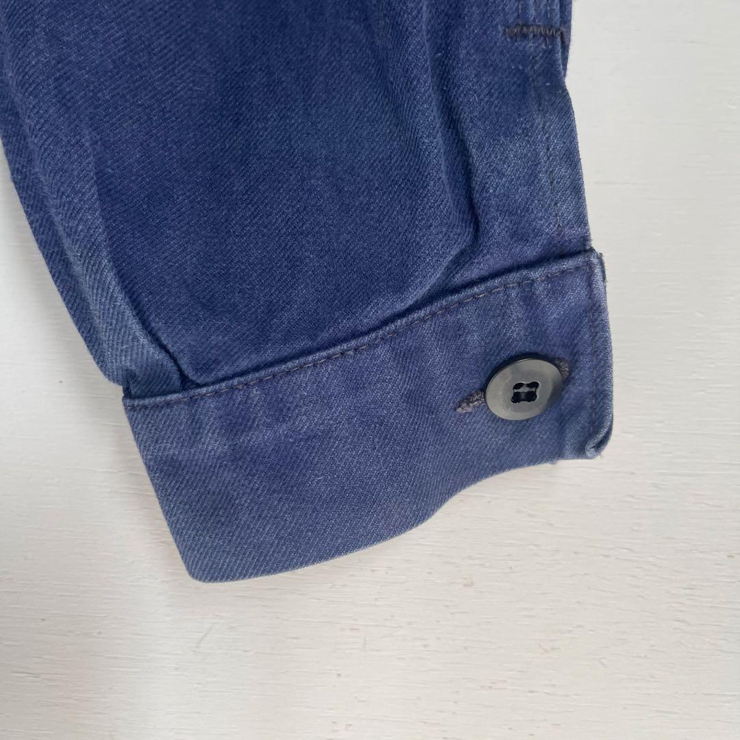 60s フランス軍 カバーオール ワークジャケット ヴィンテージ 古着 ユーロ
