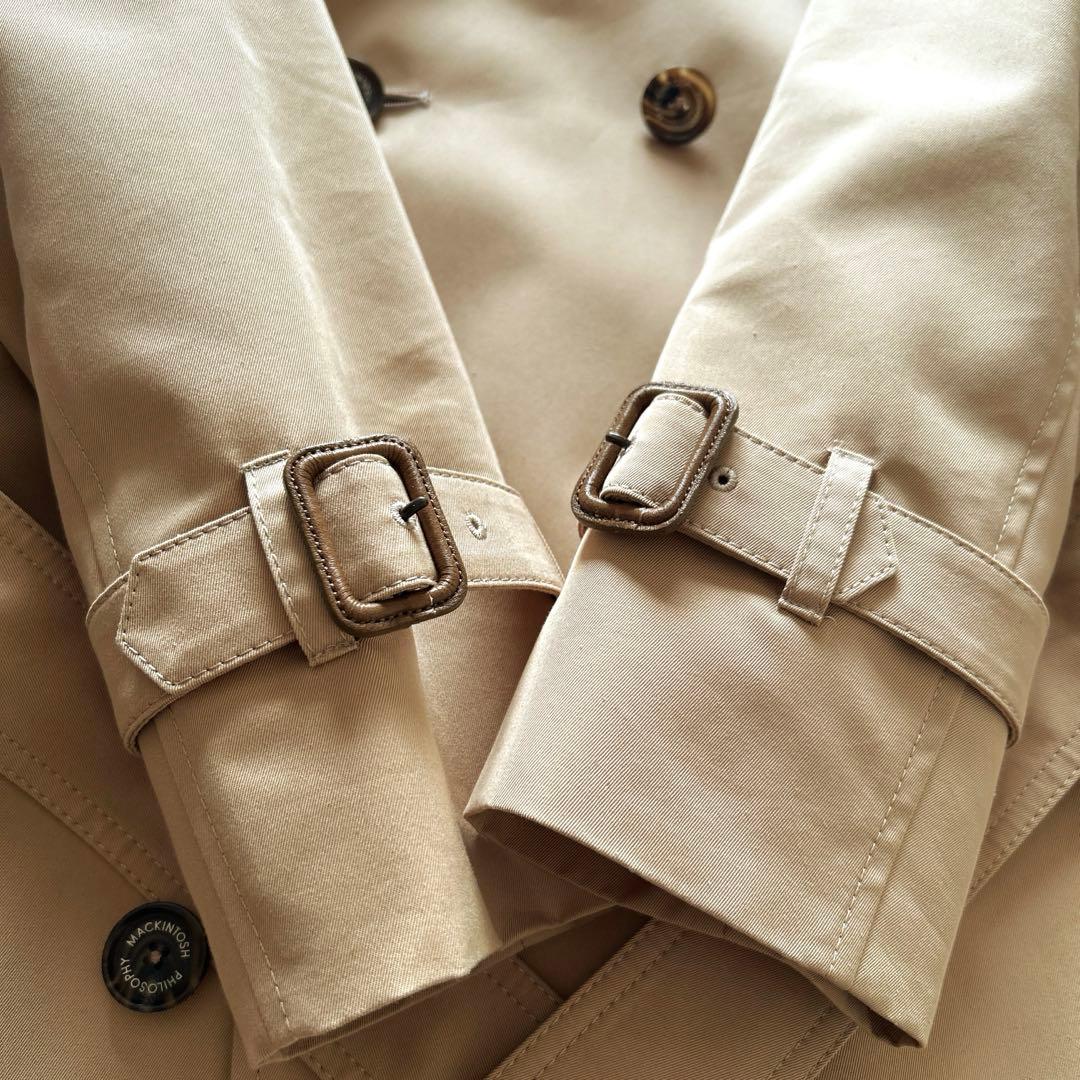 【新品未使用】MACKINTOSH PHILOSOPHY ロングトレンチコート