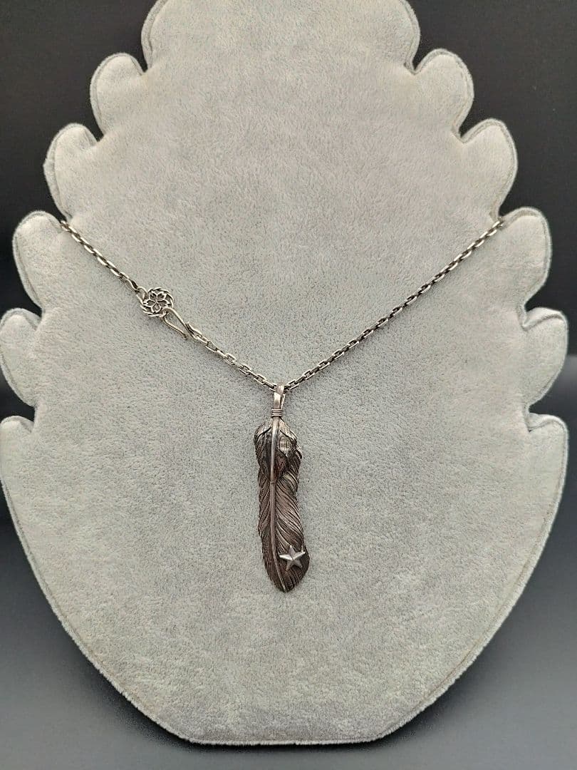 BLUE HAWK ブルーホーク ネックレス アクセサリー フェザー 925
