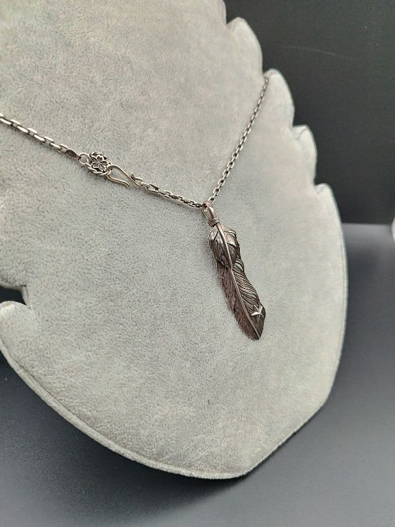 BLUE HAWK ブルーホーク ネックレス アクセサリー フェザー 925