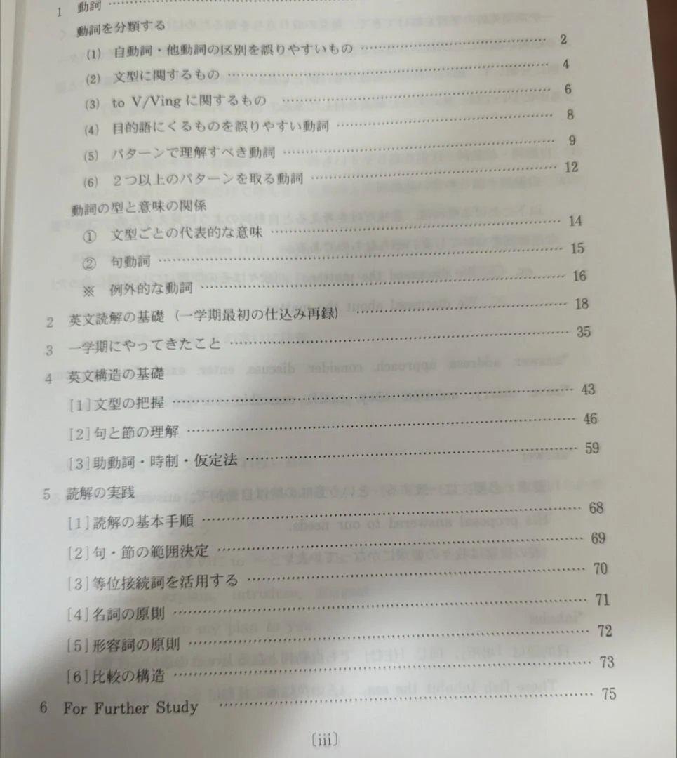 代ゼミ　富田一彦　英語解法研究　通年付録のみ