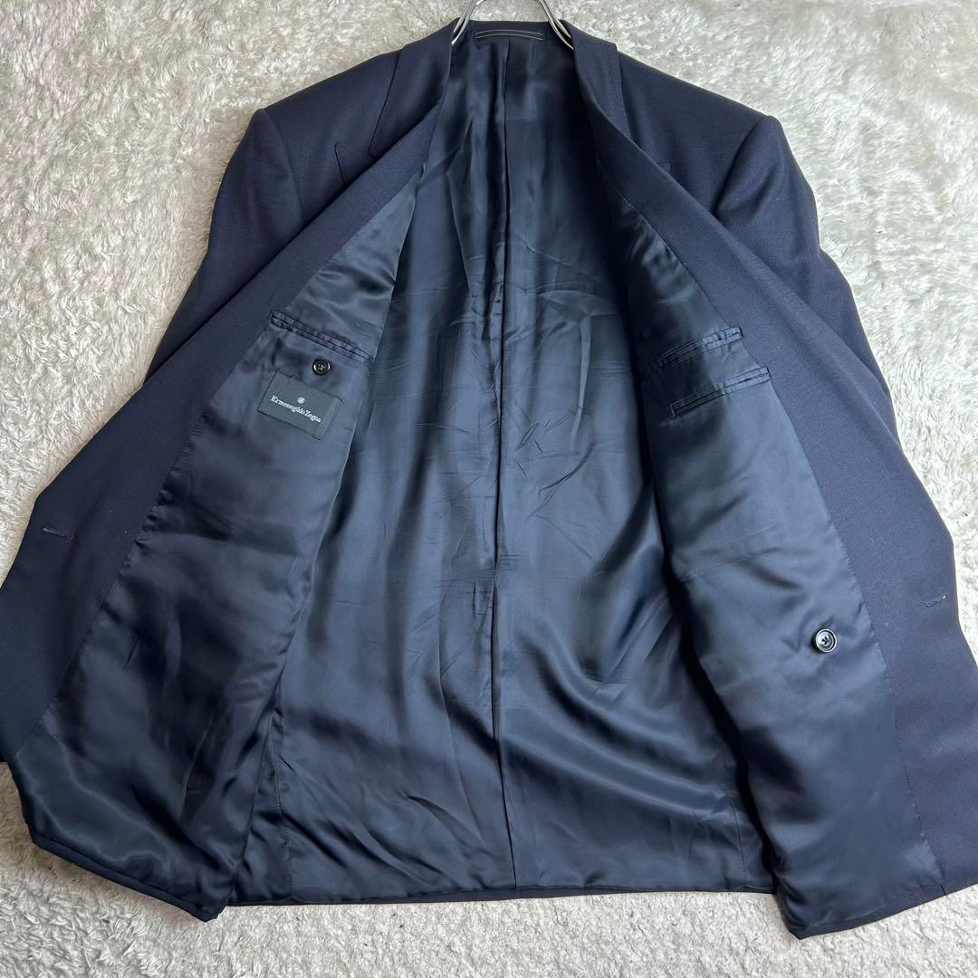 Ermenegildo zegna ゼニア ダブル テーラードジャケット 52