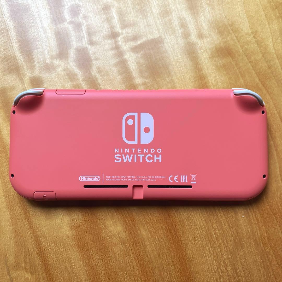 ニンテンドースイッチライト（本体のみ）/コーラルピンク