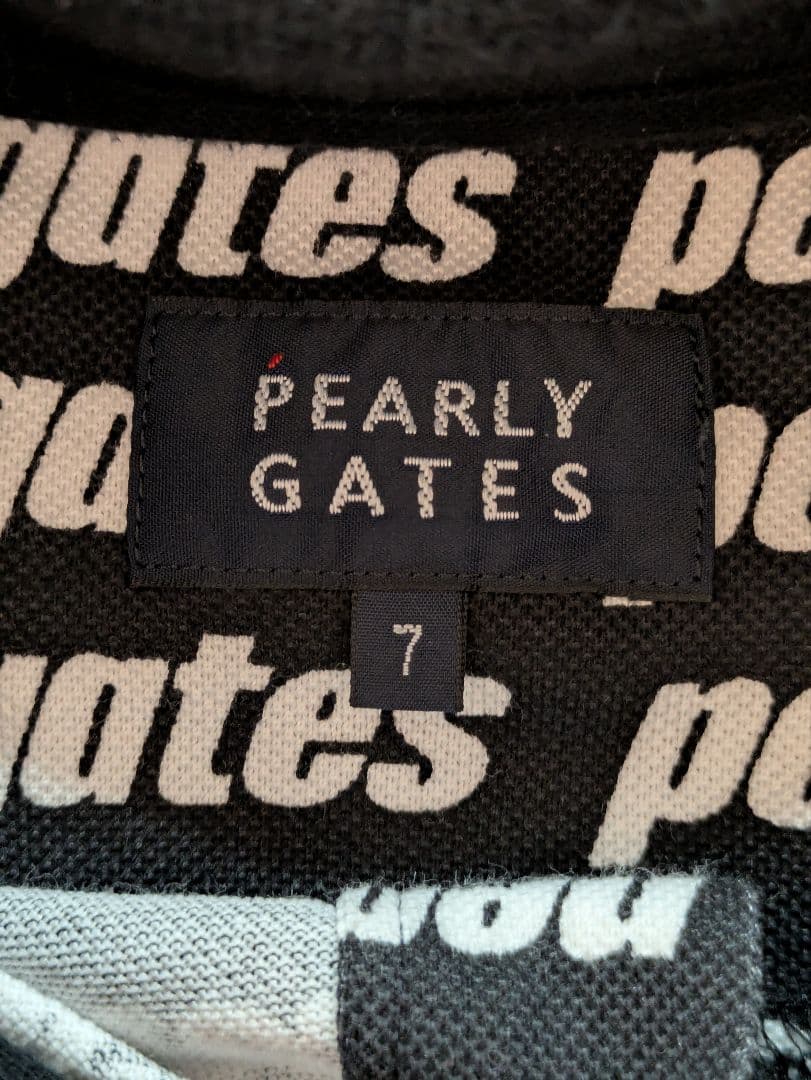 PEARLY GATES ロゴポロシャツ サイズ7