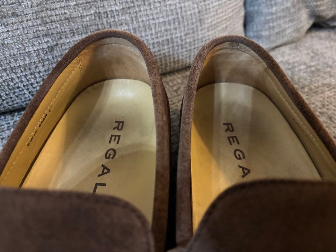 美品 REGAL リーガル スエード ドレスシューズ ドライビングシューズ27