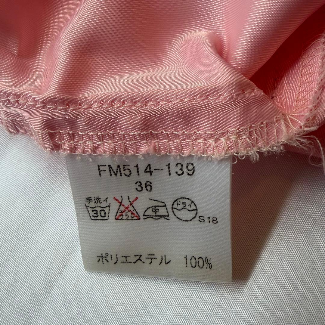 バーバリーブルーレーベルノバチェックワンピース　ピンク ベルトペチスカート付36
