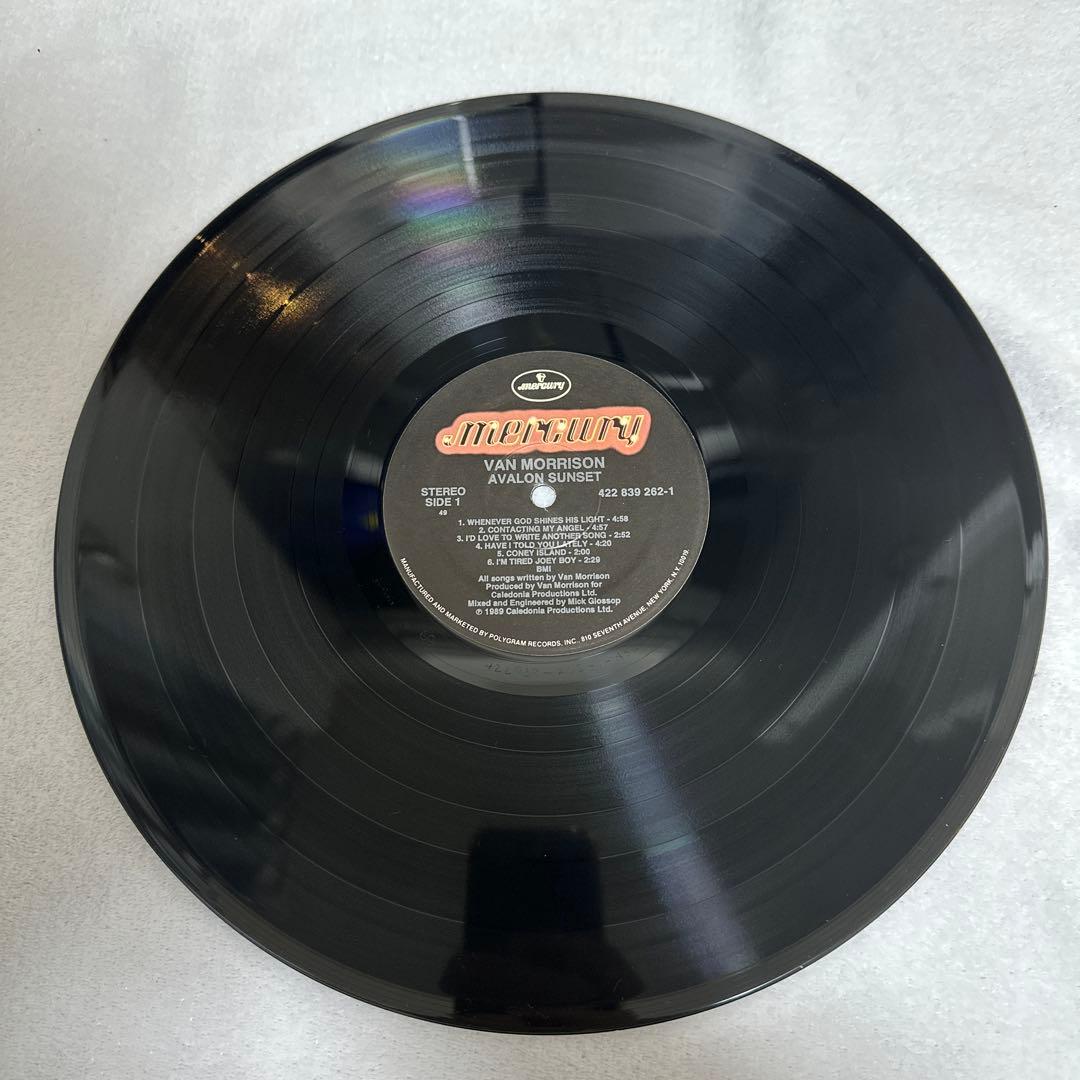 Van Morrison 「Avalon Sunset」 レコード