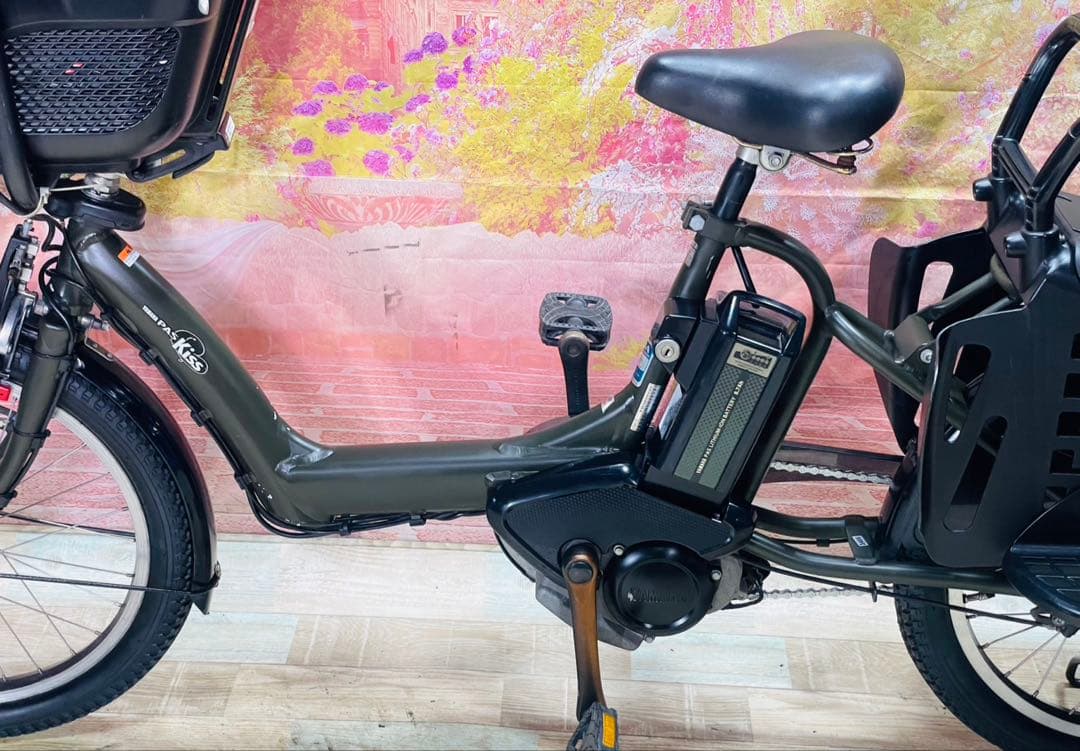 ZK3466 電動自転車 ヤマハ パスキス 子供乗せ 20インチ 送料無料