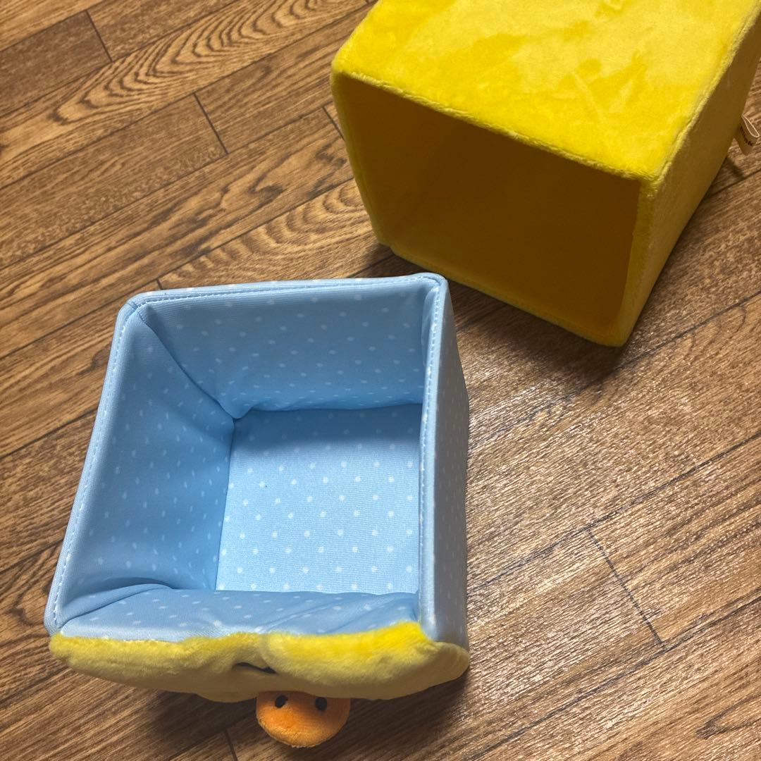 キイロイトリ　ぬいぐるみチェスト　リラックマ　引き出し　収納ボックス