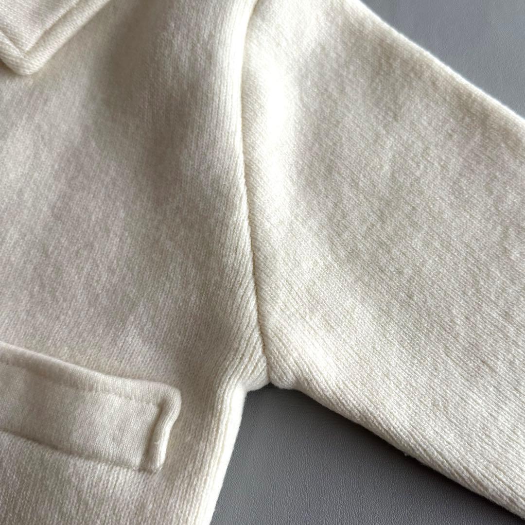 【25AW】 ルルウィルビー デュアルレイヤード ニットジャケット カーディガン