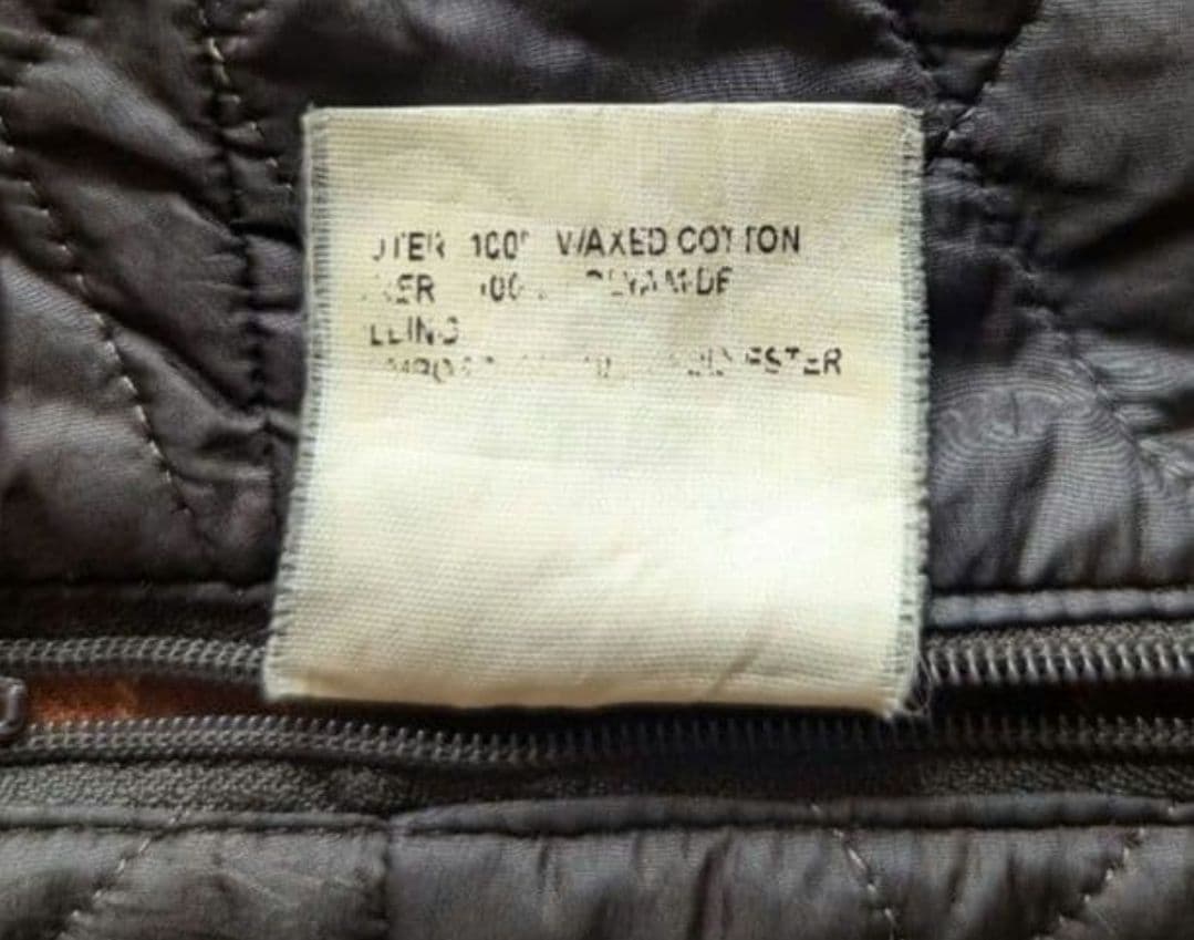 【希少】Barbour International オイルドジャケット　ハーフ丈