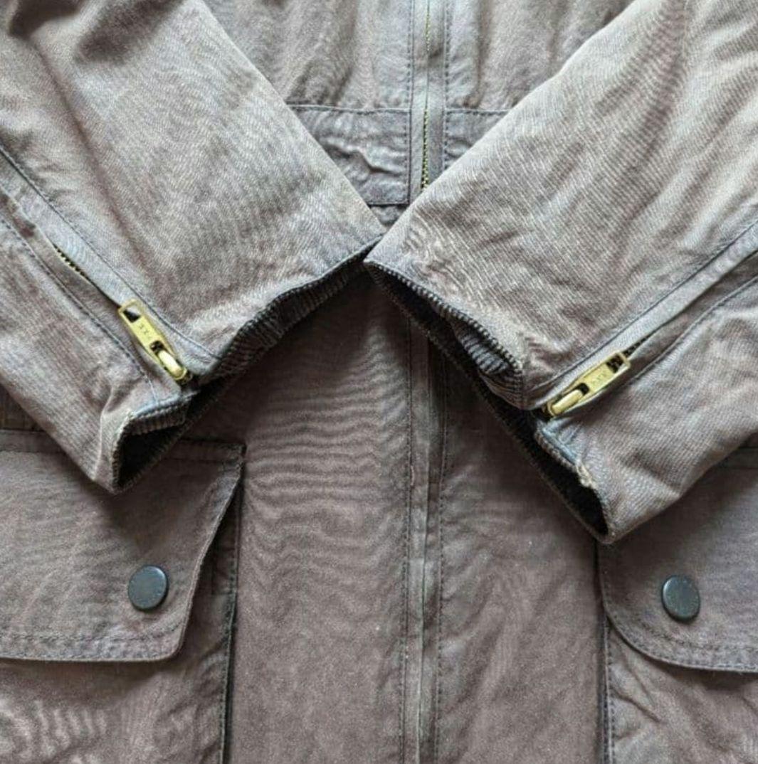 【希少】Barbour International オイルドジャケット　ハーフ丈