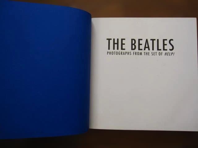 アート・デザイン・音楽 Beatles Photographs from the Set of Help