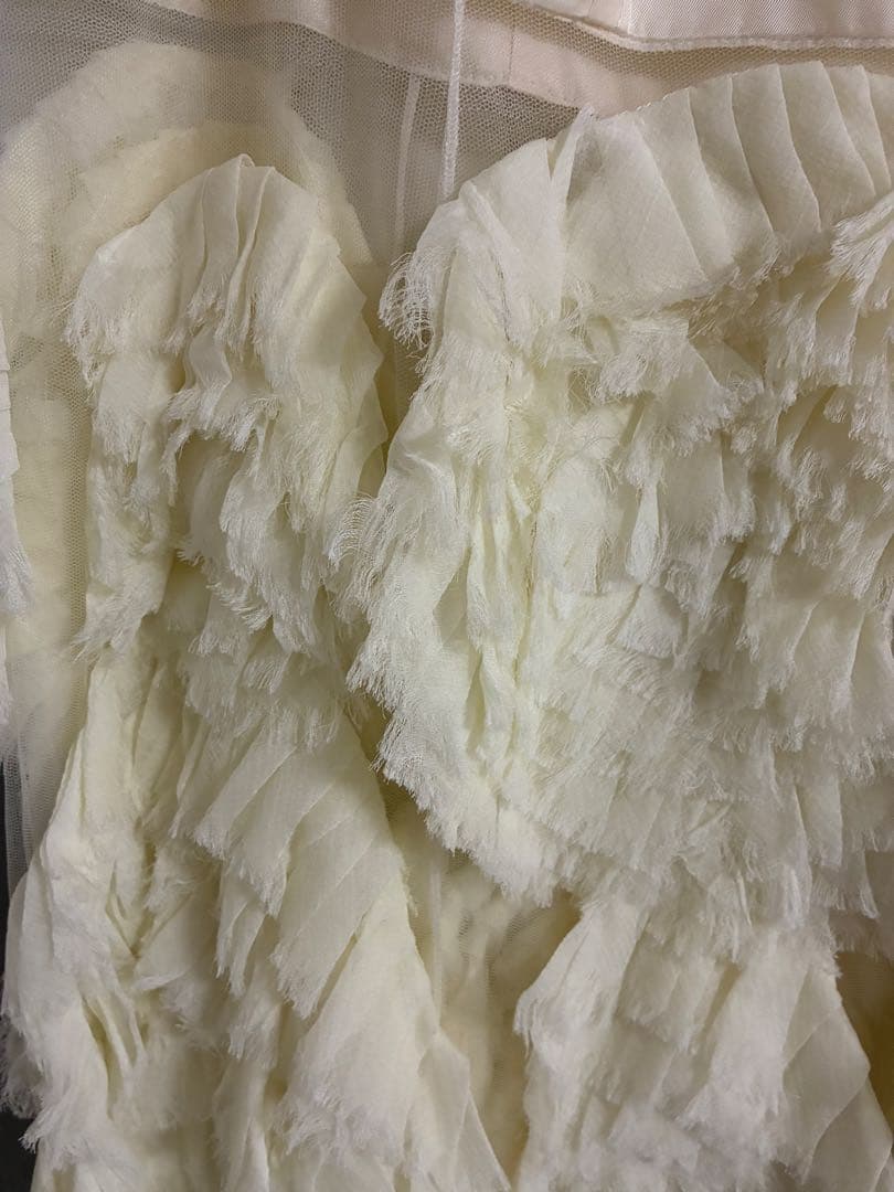 スカート 24aw Frill embroidery skirt