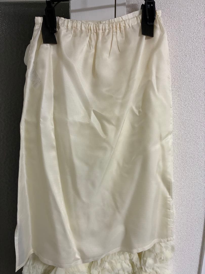 スカート 24aw Frill embroidery skirt