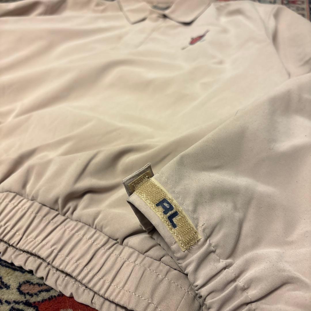 90s Ralph Lauren スウィングトップ ベージュ プルオーバー