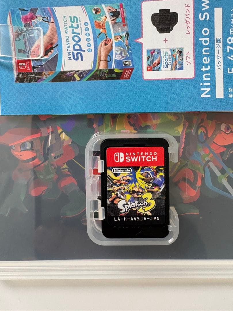 か*ん様 スイッチソフト3点セット　桃太郎電鉄&Splatoon 3 & モンハ