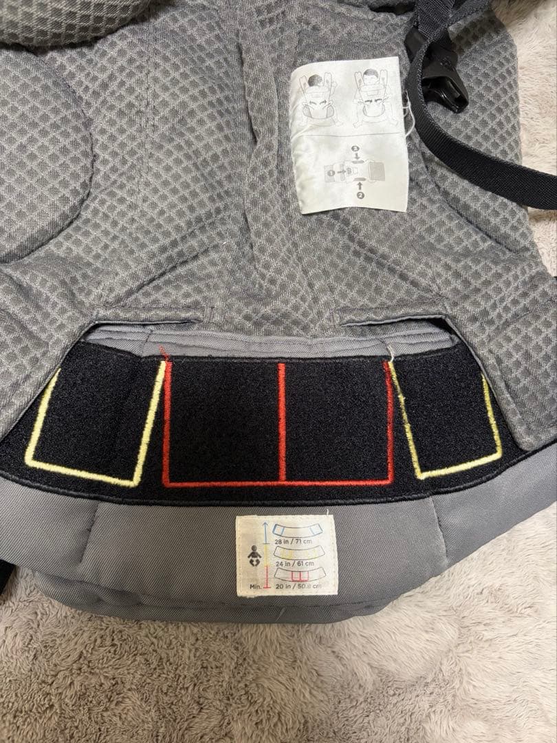 エルゴベビー ベビーキャリア OMNI Breeze グレー