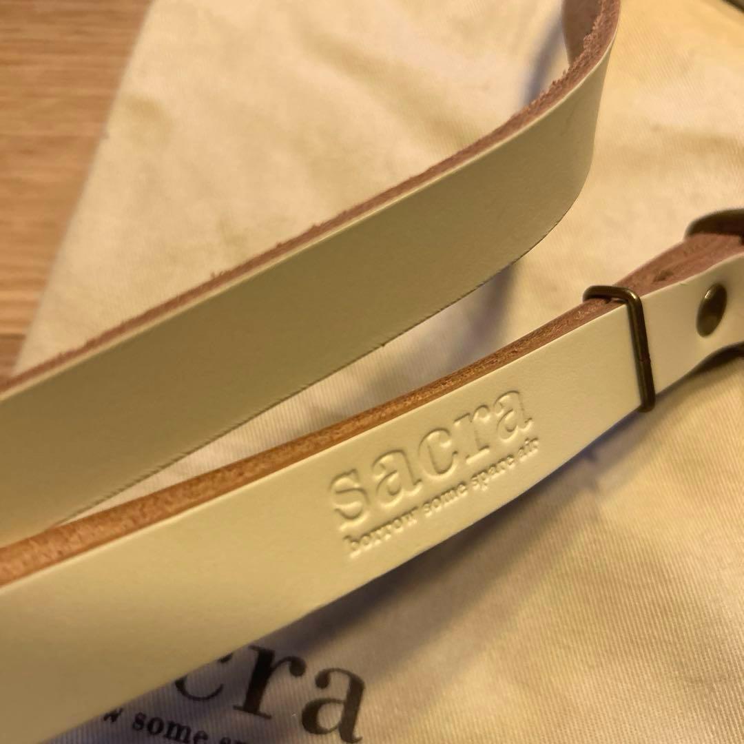 【新品未使用品】 sacra サクラ　シザーケース　ホワイト　美容師　トリマー