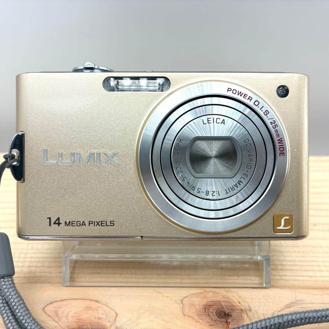 Panasonic LUMIX DMC-FX66 デジカメ ゴールド