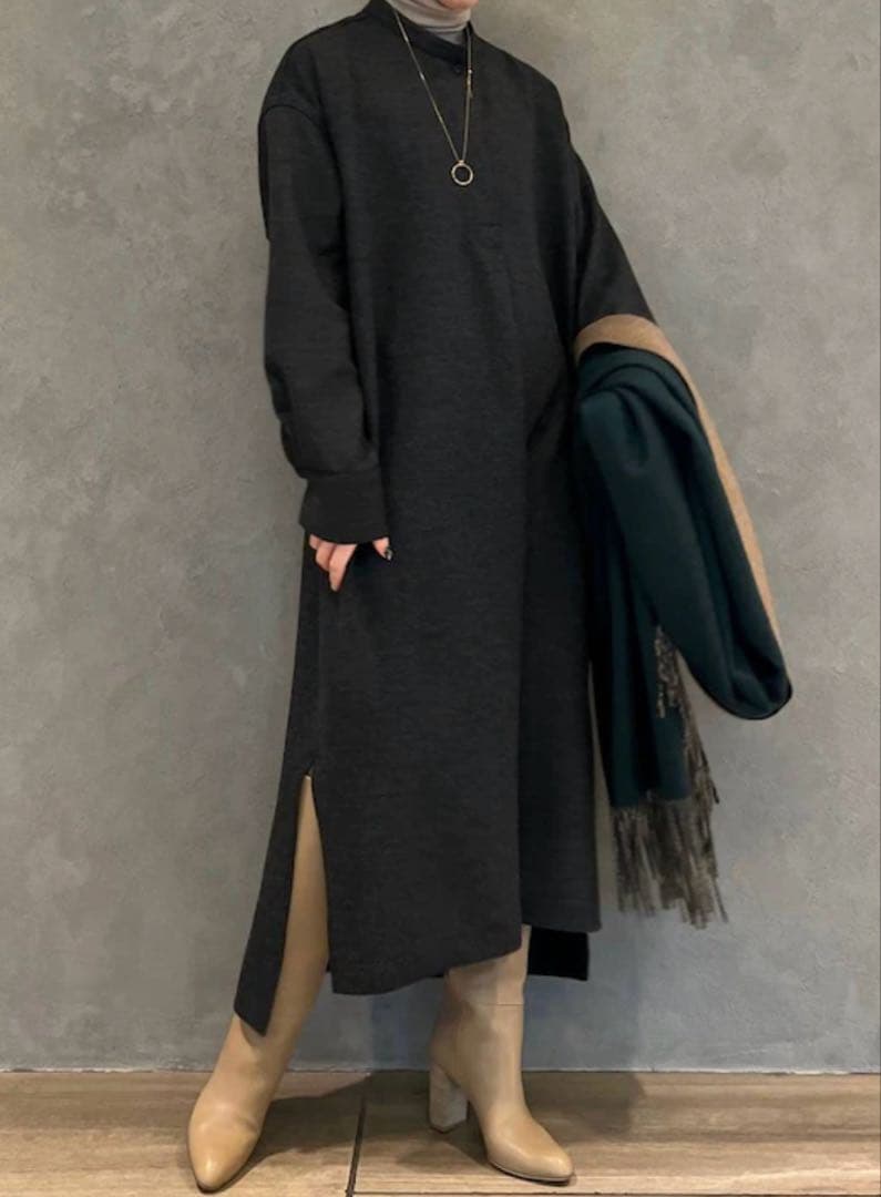 新品未使用タグ付き⭐︎アソースメレ　カオス別注　カシミヤリバーシブルストール