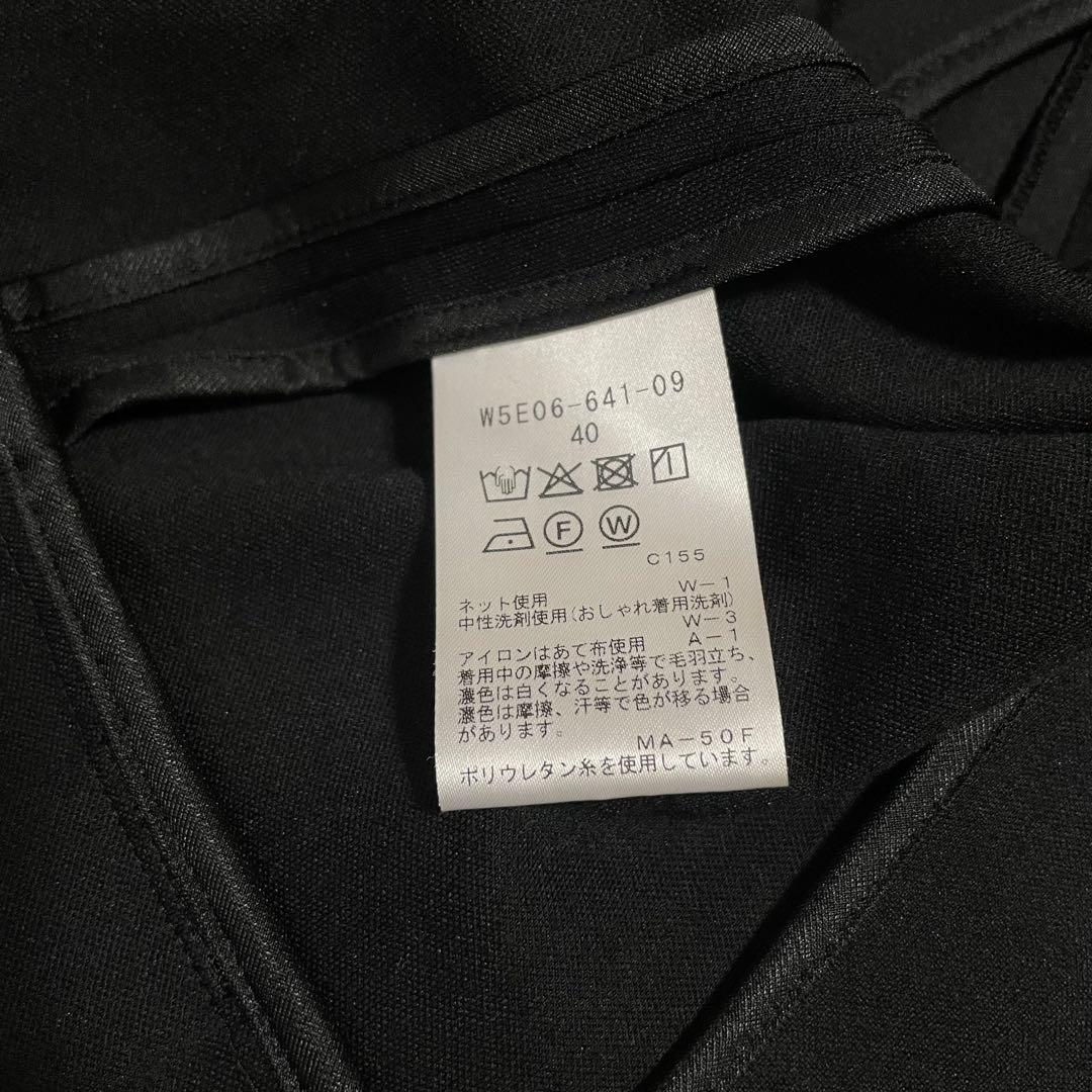 【新品】TO BE CHIC モクロディ ウエストタックジャケット ブラック