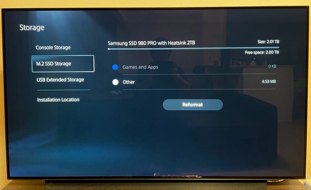 Samsung 980 PRO 2TB ヒートシンク付き