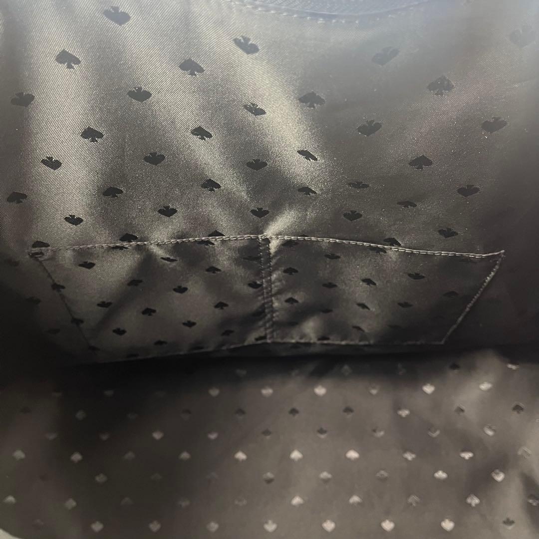 ほぼ未使用 kate spade 2way キルティング ボストンバッグ 大容量
