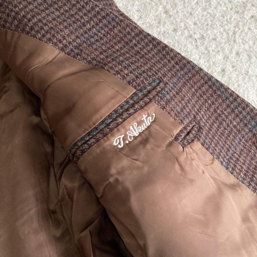 POLO byRalph Lauren チェック柄ジャケット ブラウン 上品
