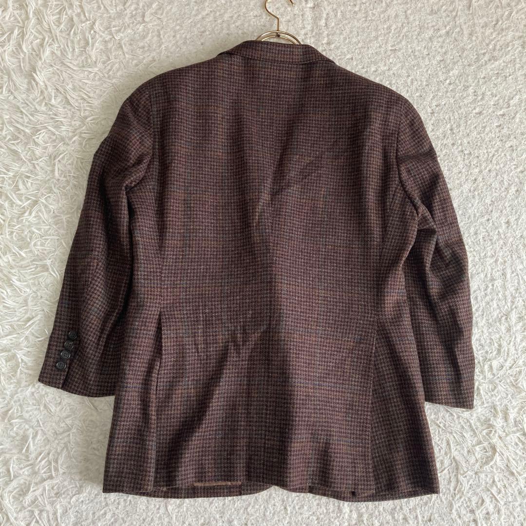 POLO byRalph Lauren チェック柄ジャケット ブラウン 上品